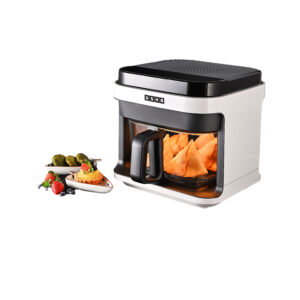 Usha Air Fryer 5.5L with digital control panel and large basket