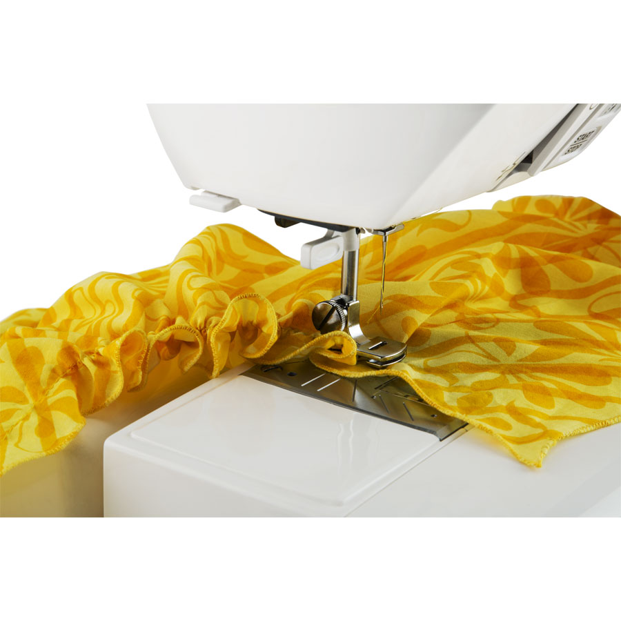 Sewing Machine Gathering Foot Accessory for easy fabric ruffles and pleats.
