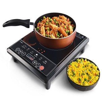 Induction Cooktop IC 3616 with smart touch controls and 1600W power