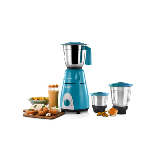 Mixer Grinder Colt Plus with 500W motor and stainless steel jars