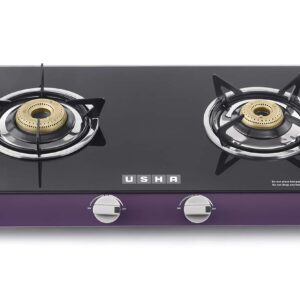 Usha Compact Glass Cooktops 2 Burner